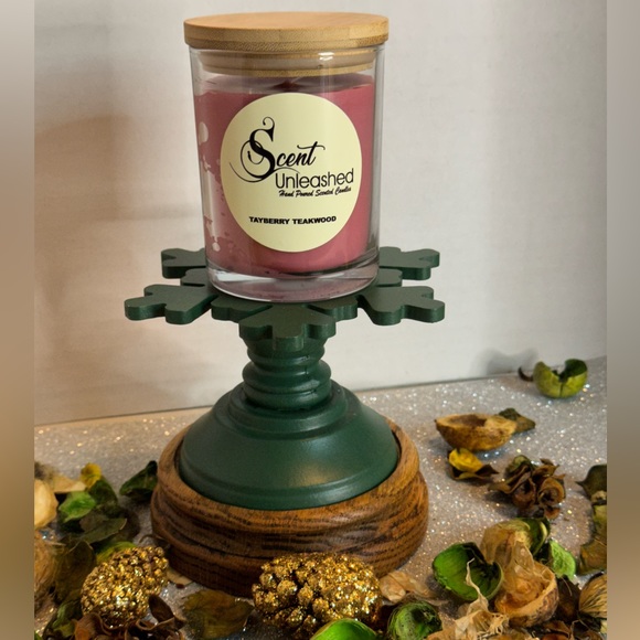 TAYBERRY TEAKWOOD, SCENT UNLEASHED LLC LUXURY HAND POURED SCENTED - Picture 2 of 4